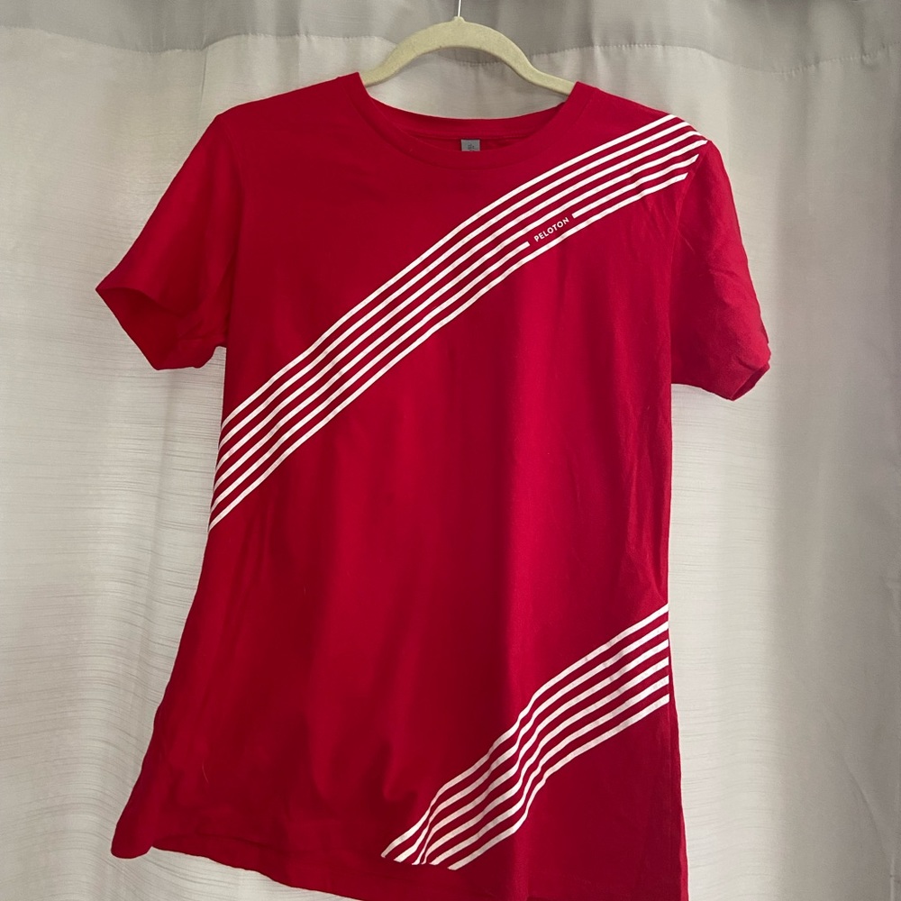 Peloton Holiday Red t-shirt
